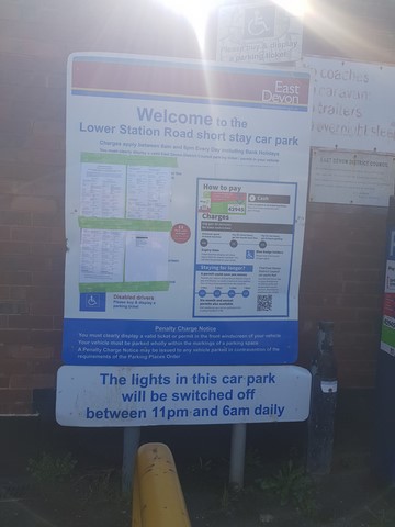 Budleigh Car Parks 16